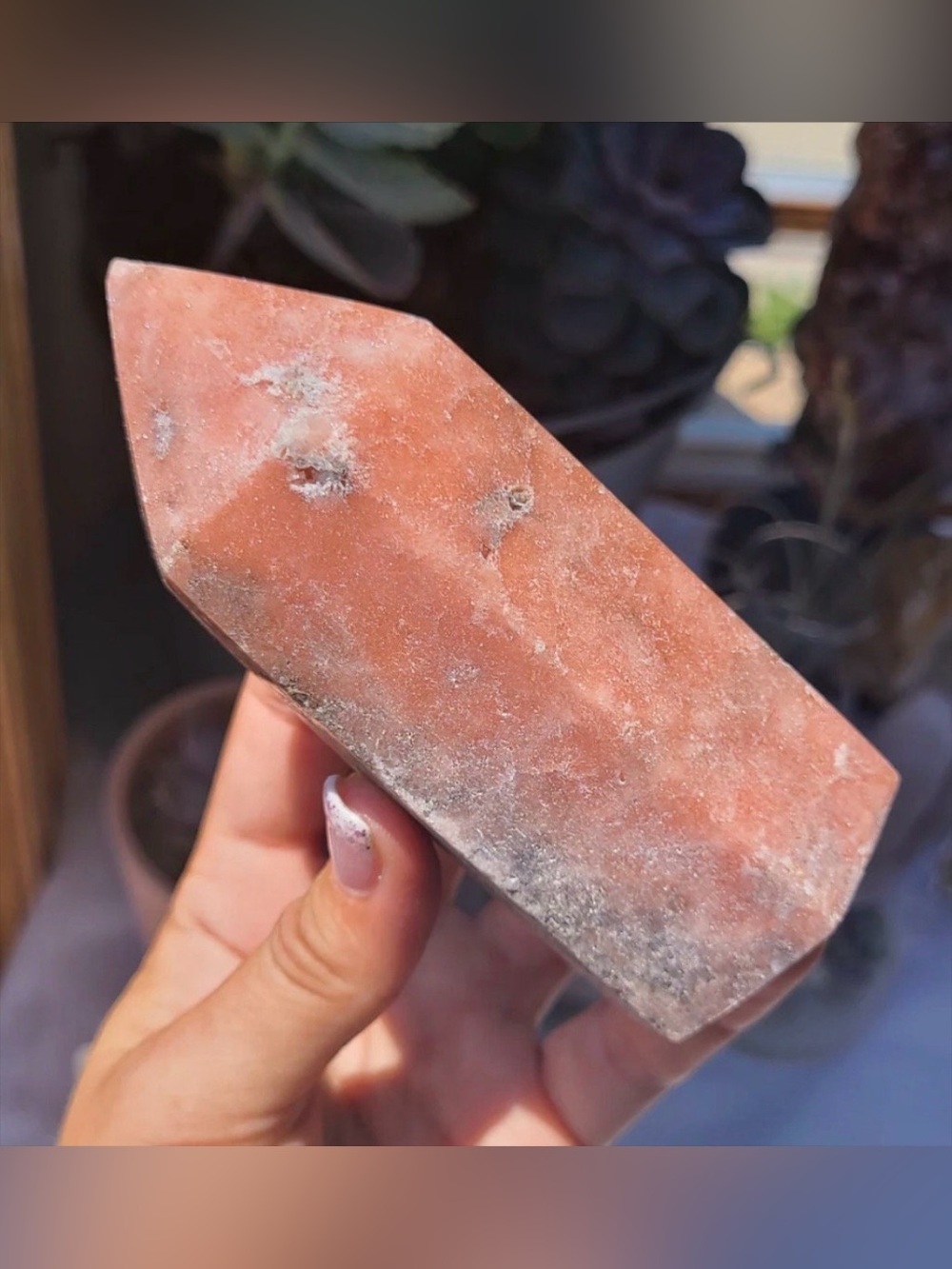 Pink Amethyst Tower (d)